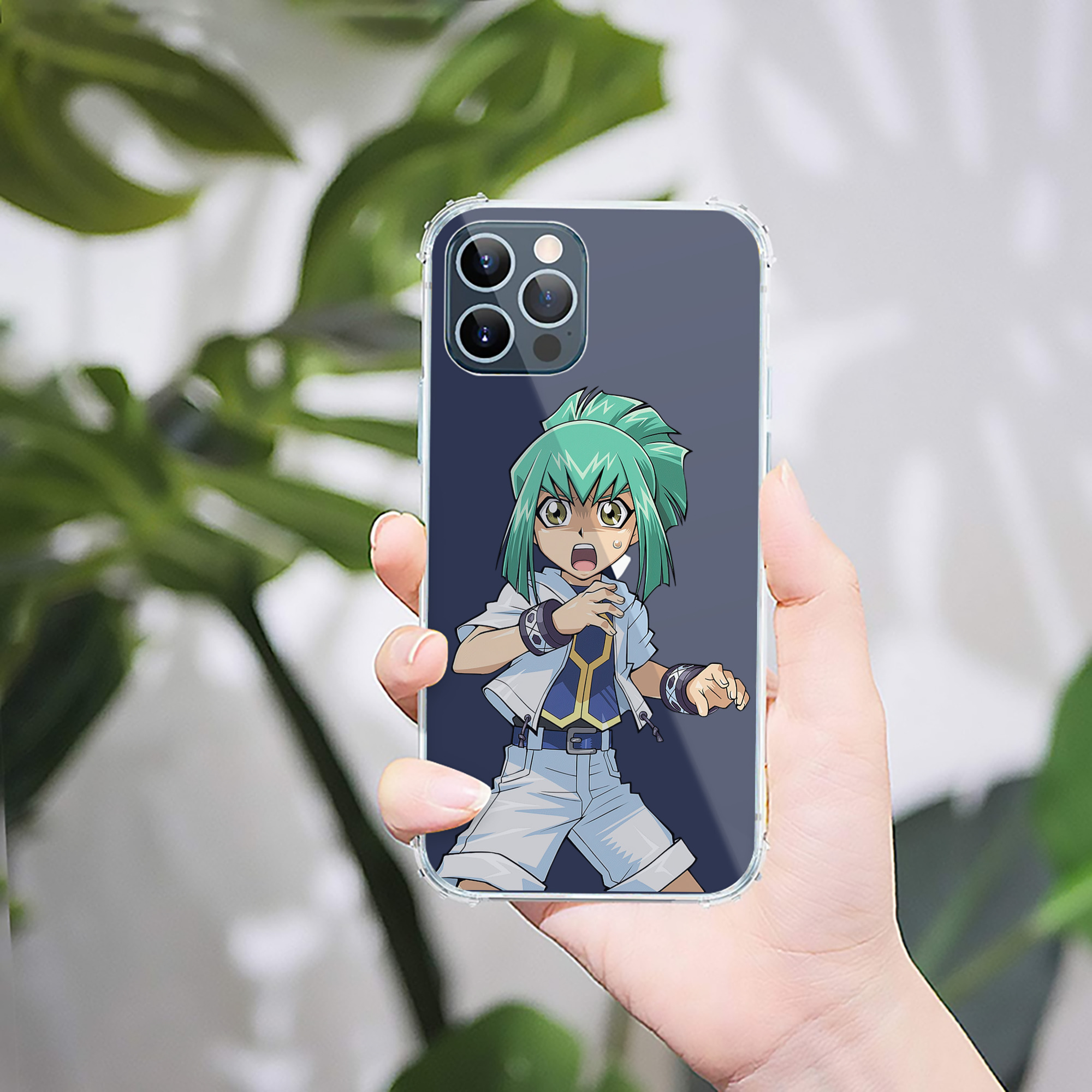（画像用） 遊☆戯☆王 Yu-Gi-Oh! 【iPhone 12シリーズ対応】透明スマホケース（クリアソフトケース）